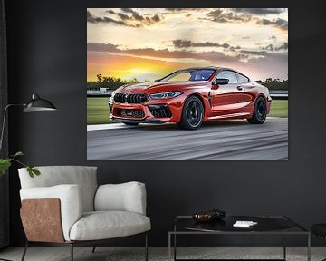 BMW M8 sur PixelPrestige