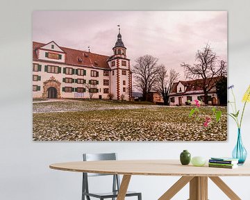 Petite randonnée hivernale à travers la ville à colombages de Schmalkalden - Thuringe - Allemagne sur Oliver Hlavaty