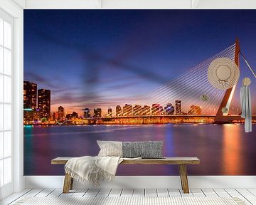 Skyline Rotterdam van Frank Peters