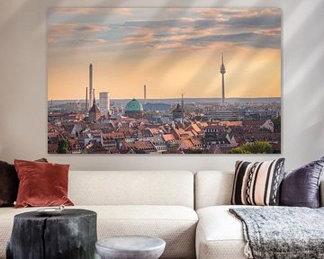 View from the Freiung of Nuremberg Imperial Castle by Martin Müller