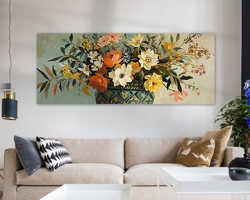 Peinture de fleurs moderne sur Blikvanger Schilderijen