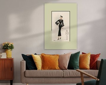 CHIC - Jaren 20 fashion poster van NOONY