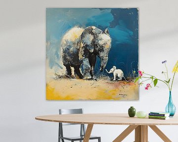 Märchen von einem Elefanten und einer Maus