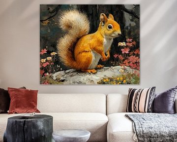 Squirrel | squirrels by Blikvanger Schilderijen