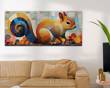 Eichhörnchen-Kunst von Blikvanger Schilderijen