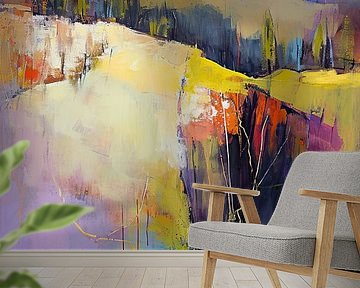 Abstrakte Naturlandschaft von Kunst Laune