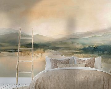 Ochtend mist van Kunst Kriebels