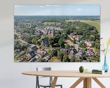 Luchtfoto van het stadje Soest in Nederland van Eye on You