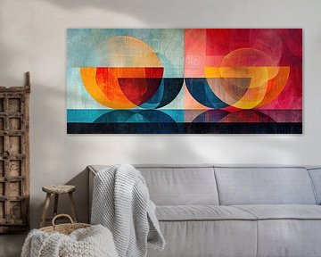 Modern Kleuren | Spectrum Intersection van Kunst Kriebels
