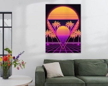 Neon palmboom van artisticdesign1903