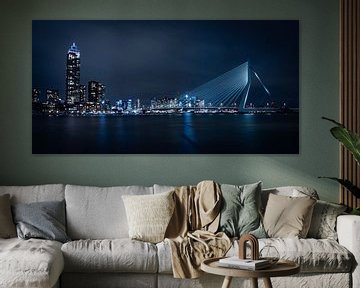 Rotterdam by night van Caatje Clicks