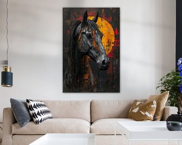 Abstract paard van haroulita