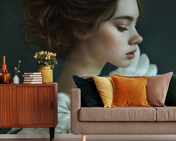 Engel - Zwaan portret van Marianne Ottemann - OTTI