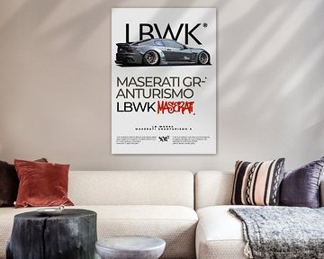 LBWK Maserati Granturismo S sur Ali Firdaus