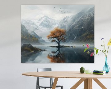Mystiek landschap