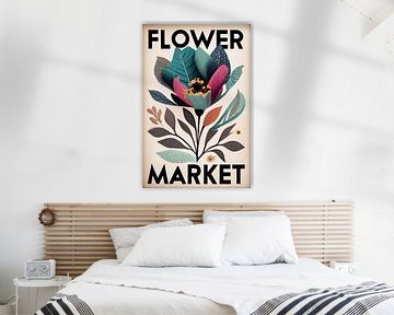 FLOWER MARKET von ArtDesign by KBK