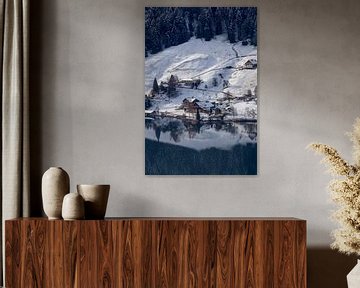 Ägerisee en hiver sur Franca Gielen