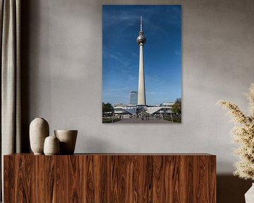 Berlin Alexanderplatz und Fernsehturm von Luis Emilio Villegas Amador