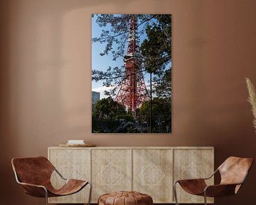 Tokyo Tower by Luis Emilio Villegas Amador