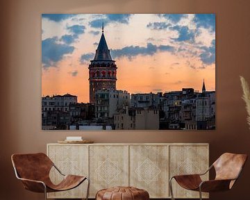 Galata Tower Istanbul by Luis Emilio Villegas Amador