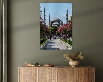 Blaue Moschee Istanbul von Luis Emilio Villegas Amador