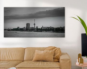 Rotterdam Skyline van John Ouwens