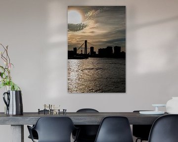 Rotterdam Skyline van John Ouwens