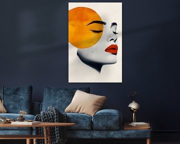 Abstract Portrait by But First Framing