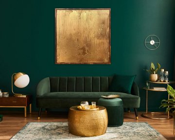 Abstrakter Wohlstand in goldener Eleganz von Surreal Media