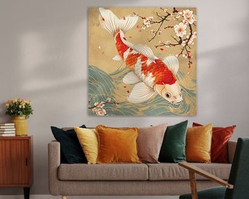 Japanese Koi by Liv Jongman