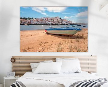 Vue de la ville de Ferragudo dans l'Algarve au Portugal sur Eye on You