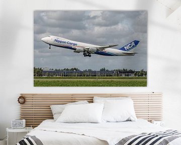 Boeing 747-8F der Nippon Cargo Airlines. von Jaap van den Berg