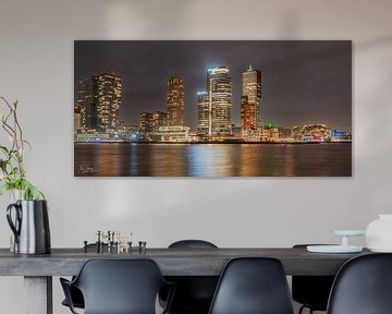 Skyline Rotterdam-South by Thea Luthart