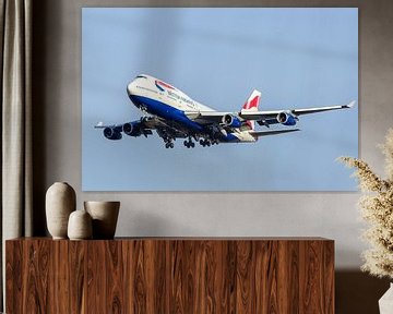 Boeing 747 British Airways sur Arthur Bruinen