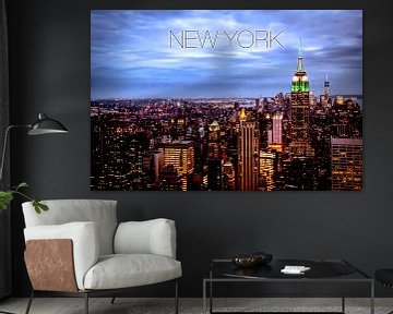 New York Skyline van Stefan Verheij