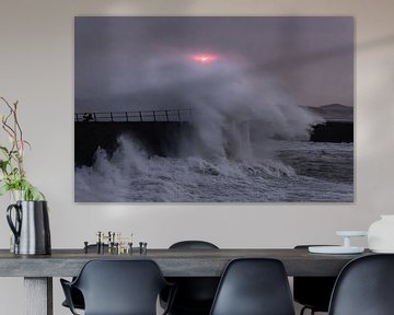 Sturm bei Scheveningen von Peter Koudstaal