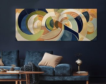 Curved Lines by ARTEO Paintings