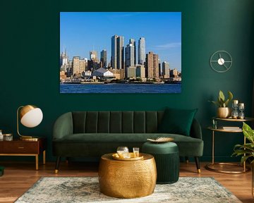 Skyline von New York City von Arno Wolsink