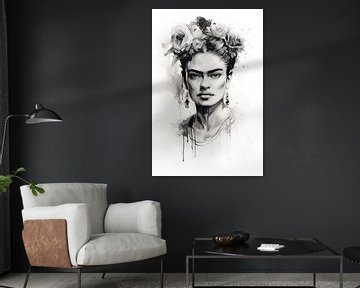 Frida Illustration von ARTemberaubend