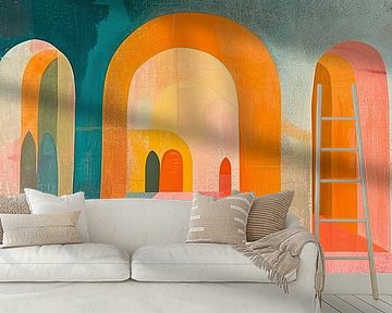 Abstract Neon by Wonderful Art