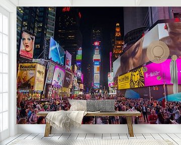 Times Square New York City by Arno Wolsink