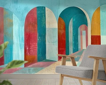 Abstrakte Neonmalerei | Abstraktes Neon