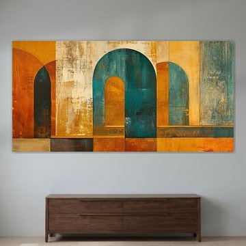 Neon Abstrakte Malerei Passagen