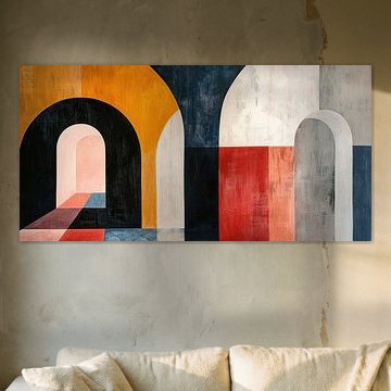 Abstrakte Malerei Neon