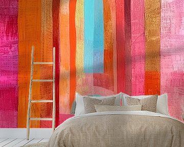 Abstrakte Malerei Neon