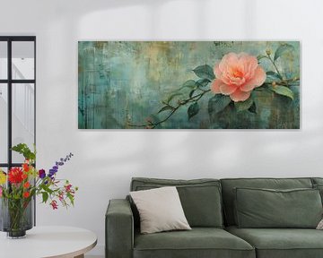 Geflüsterte Blütenblatt-Leinwand von Kunst Laune