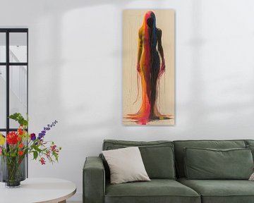 Image colorée de femmes sur Kunst Kriebels