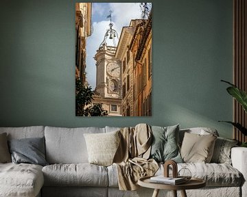 Rome - Horloge de la Piazza dell'Orologio sur t.ART