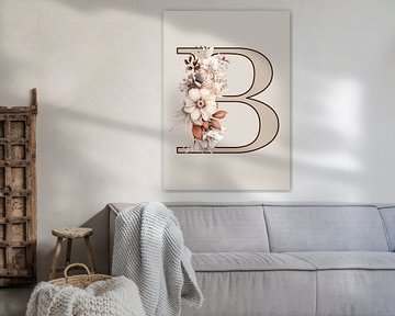 Bohemian initial : B - Art pour les enfants sur Design by Pien