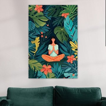 Meditativer Dschungel von Whale & Sons